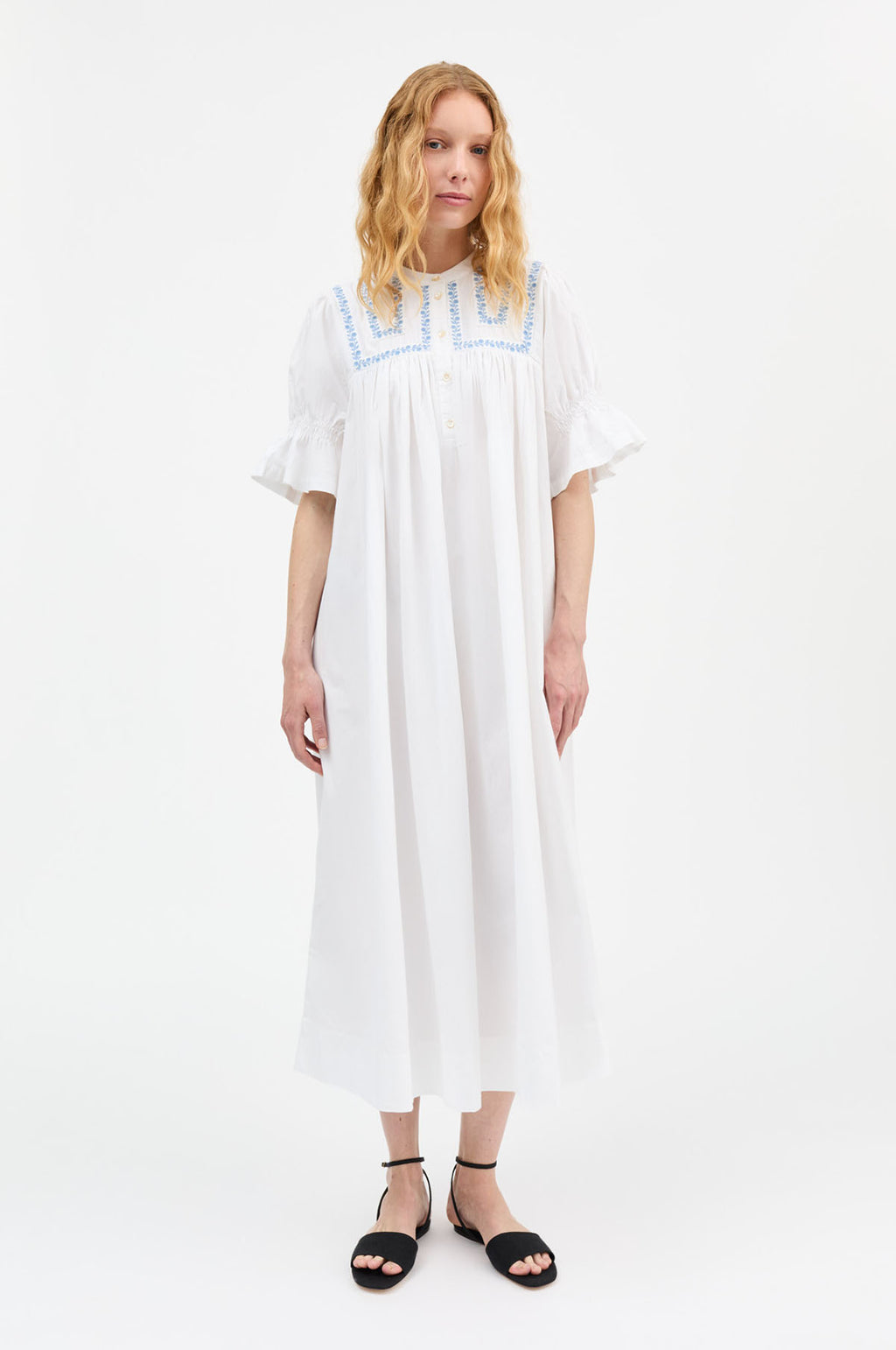 Bonne Dress Optic White