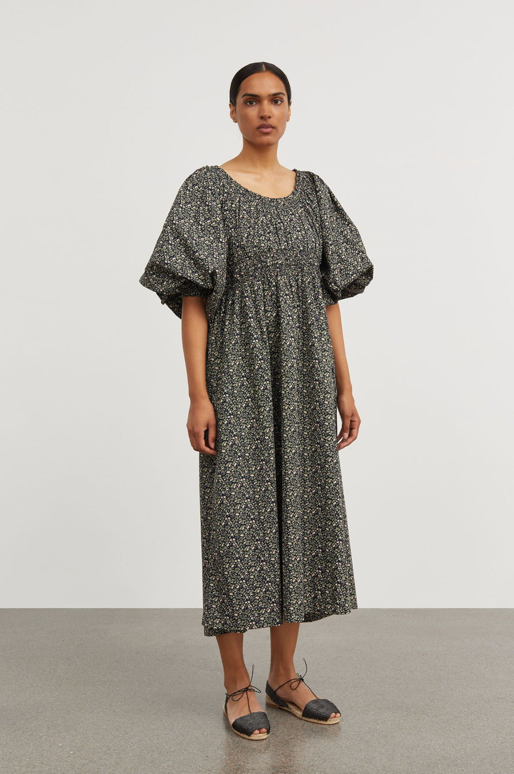 Skall Studio Carole Dress Bluebell/Navy – The Hambledon