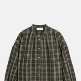 Skall Studio Cilla Shirt Green White Check.