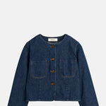 Skall Studio Clementine Jacket Indigo Blue.