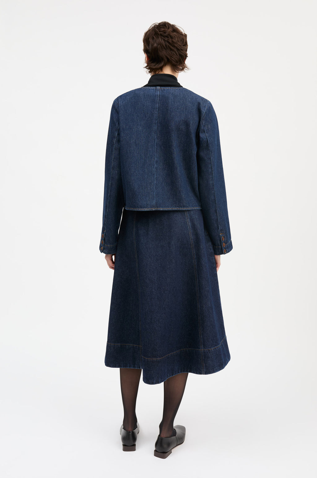 Clementine Jacket Indigo Blue