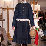 Clementine Jacket Indigo Blue