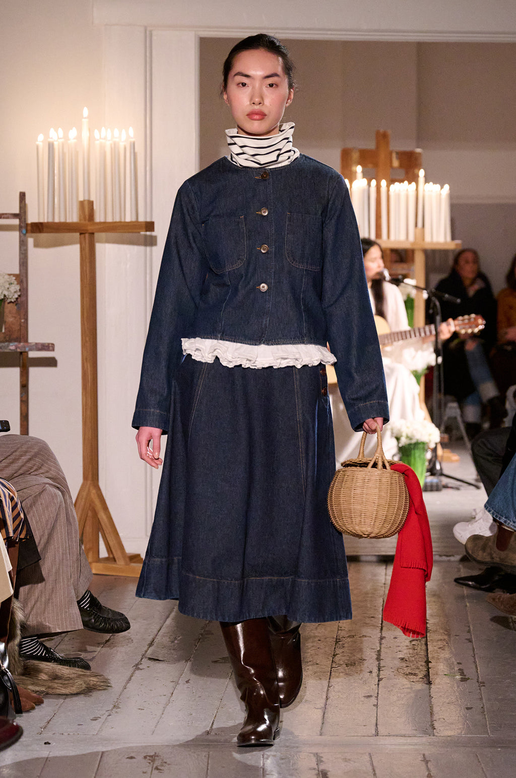 Clementine Jacket Indigo Blue