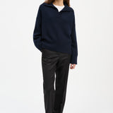 Dean V-Neck Jumper Navy