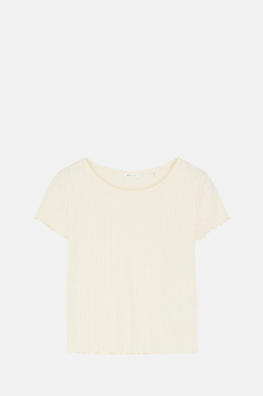 Edie Cap Sleeve Tee Butter