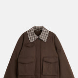 Skall Studio Gaby City Jacket Coco Brown.