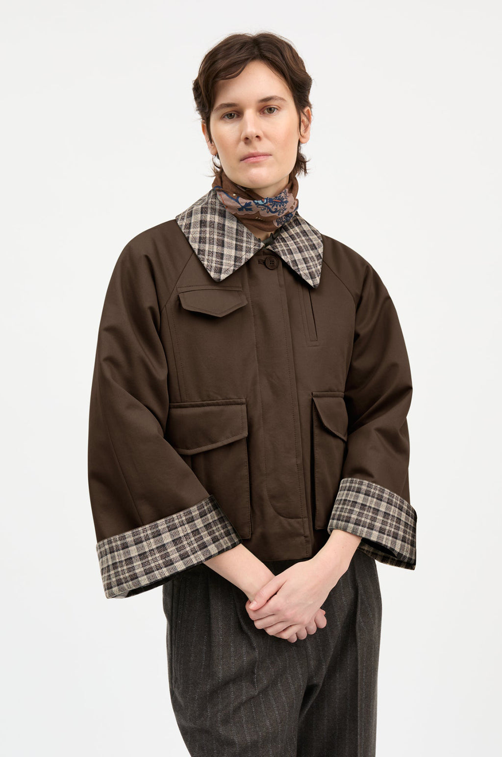 Gaby City Jacket Coco Brown