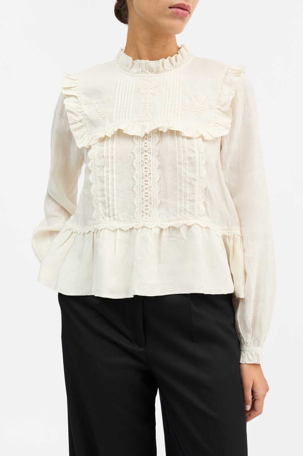 Jardin Blouse Ecru