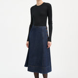 Katinka Skirt Indigo Blue
