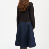 Katinka Skirt Indigo Blue