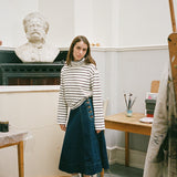 Katinka Skirt Indigo Blue