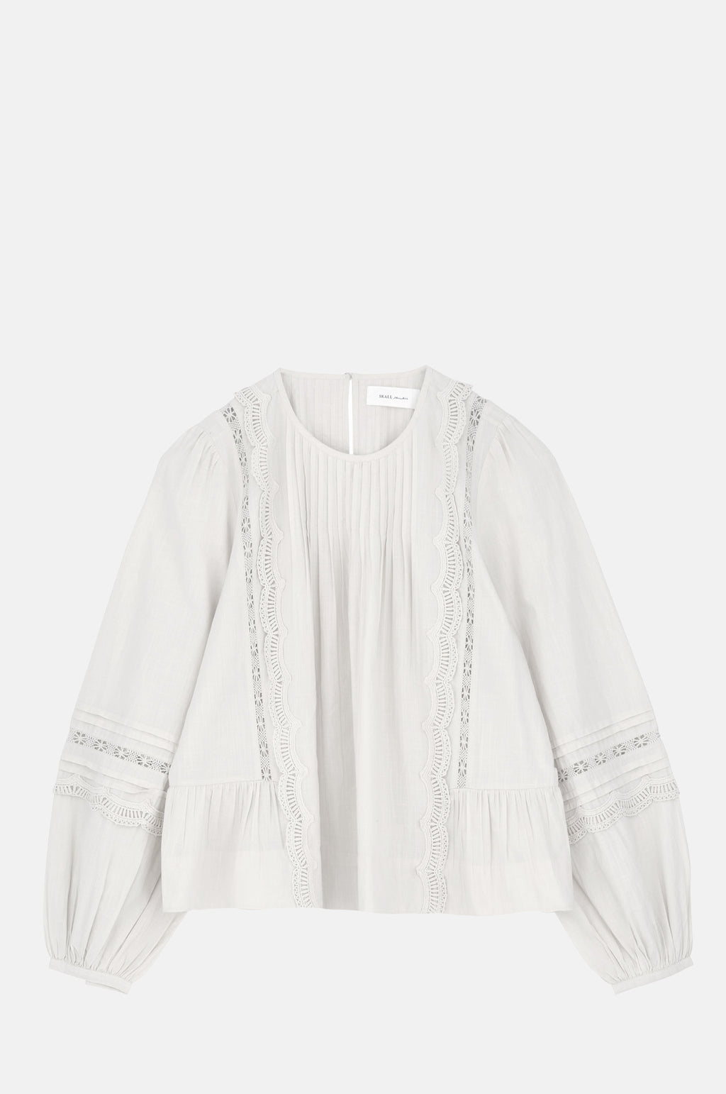 Skall Studio Leaf Blouse Optic White.