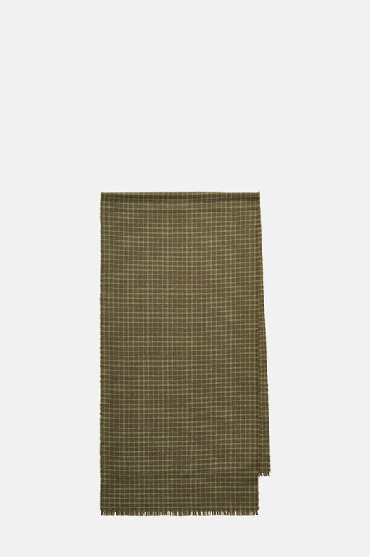 Nadelle Scarf Brown/Green Check