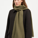 Nadelle Scarf Brown/Green Check