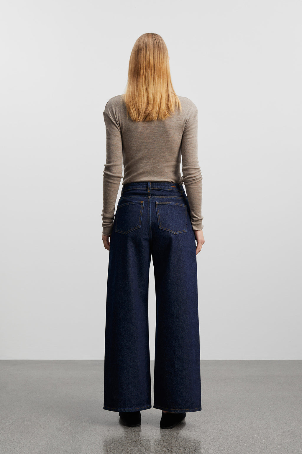 Skall Studio Wide Leg Jeans Indigo Denim Blue – The Hambledon