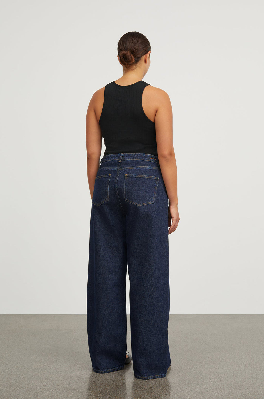 Willow Wide Jeans Indigo Blue