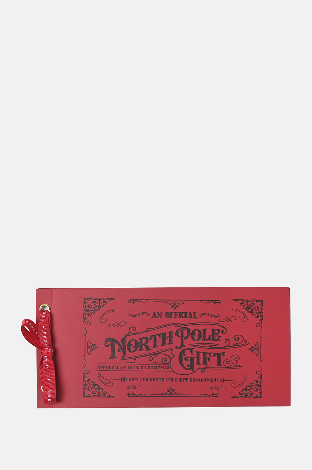 Soch and Co North Pole Cheque Book.