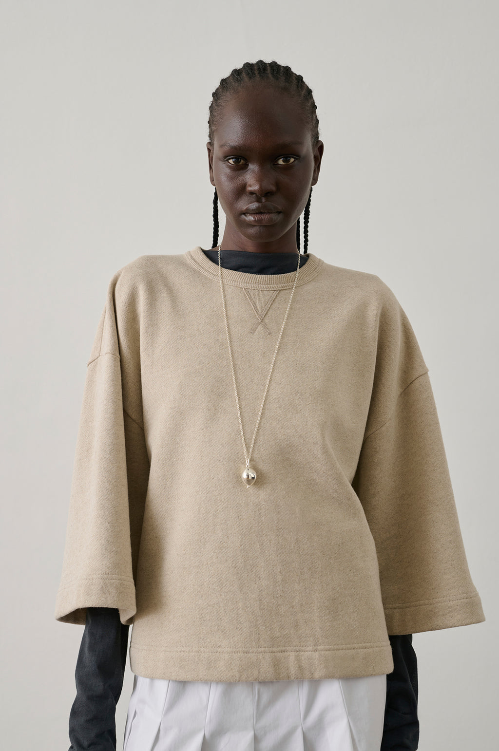 Iksan Sweat Beige Chine