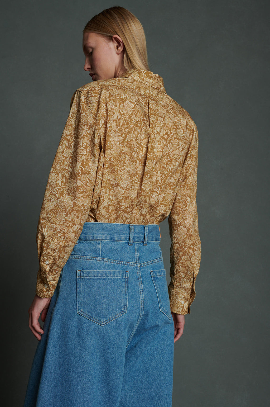 Maria Shirt Beige/Ecru