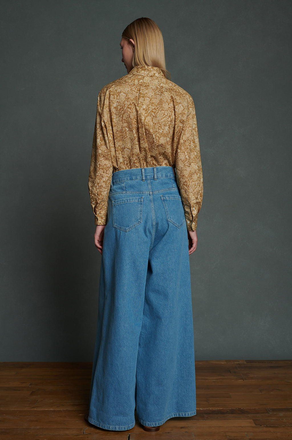 Maria Shirt Beige/Ecru