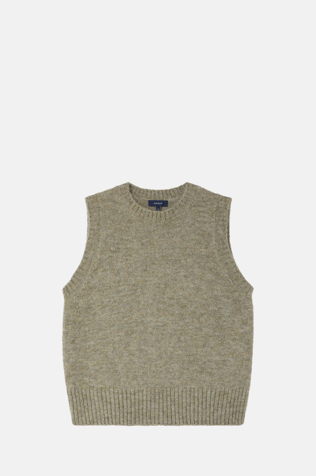 Soeur Namaste Vest Ecru Vert D'Eau.