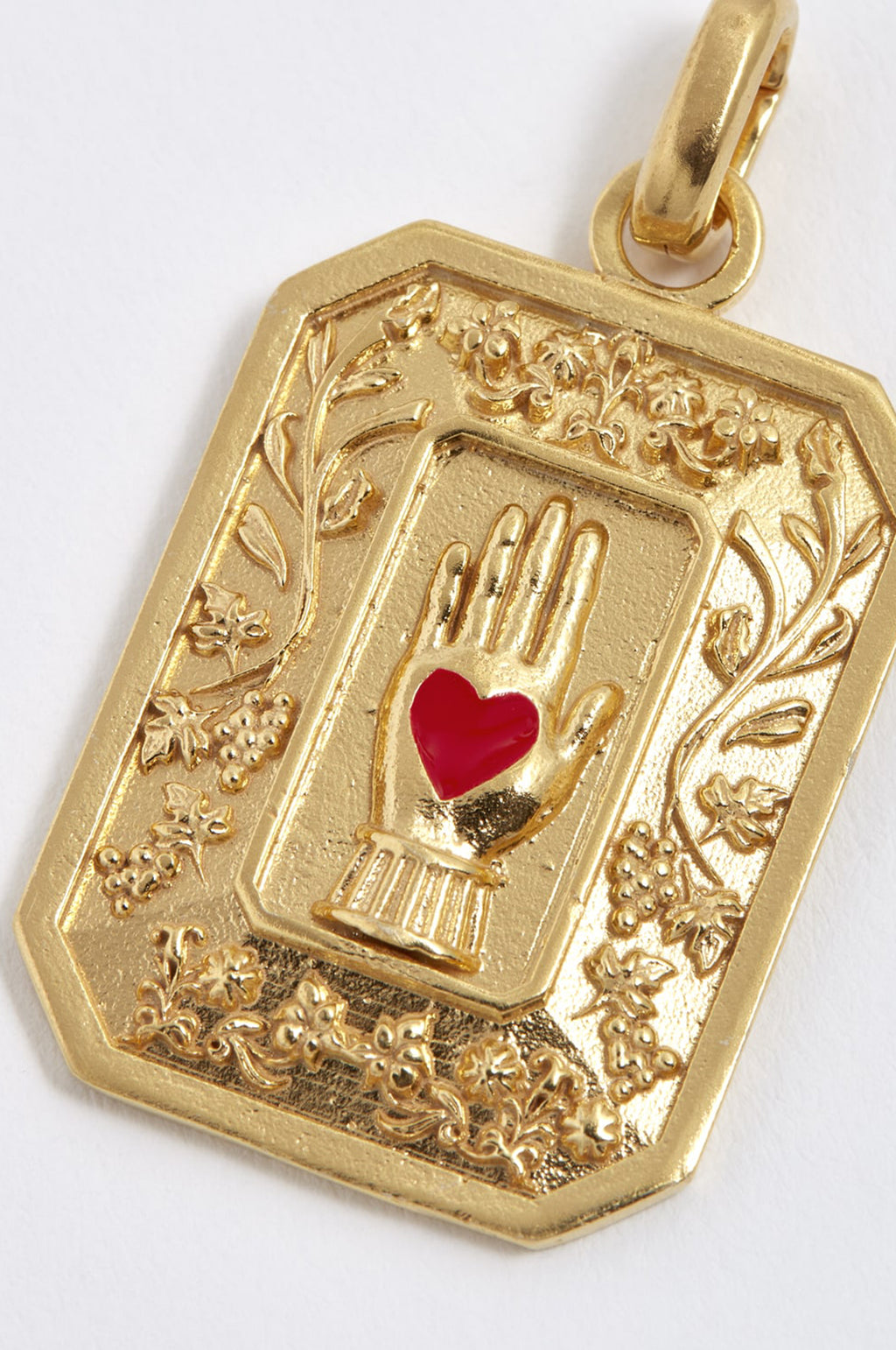 Heart in Hand Charm
