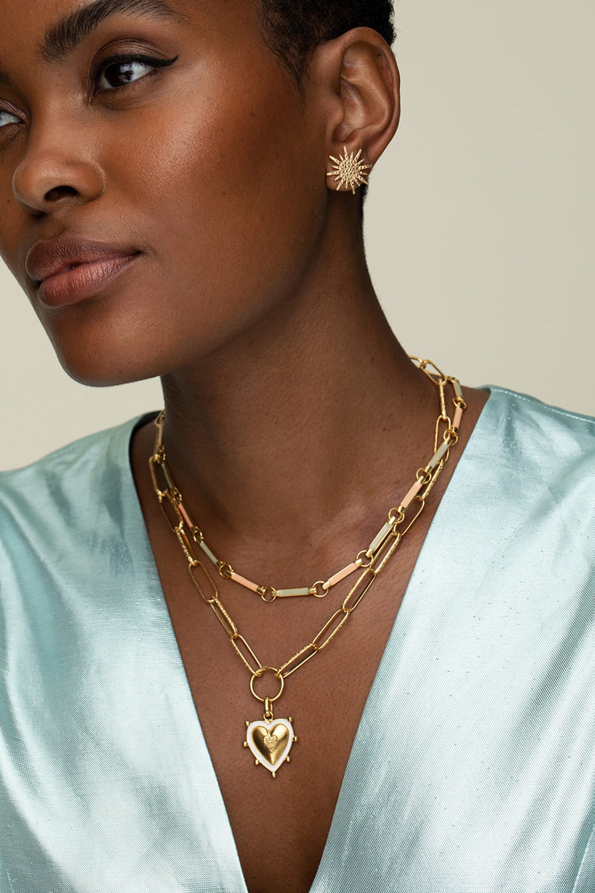 Sicilian Heart Charm