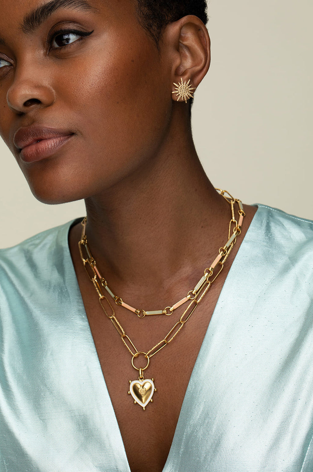 Sicilian Heart Charm