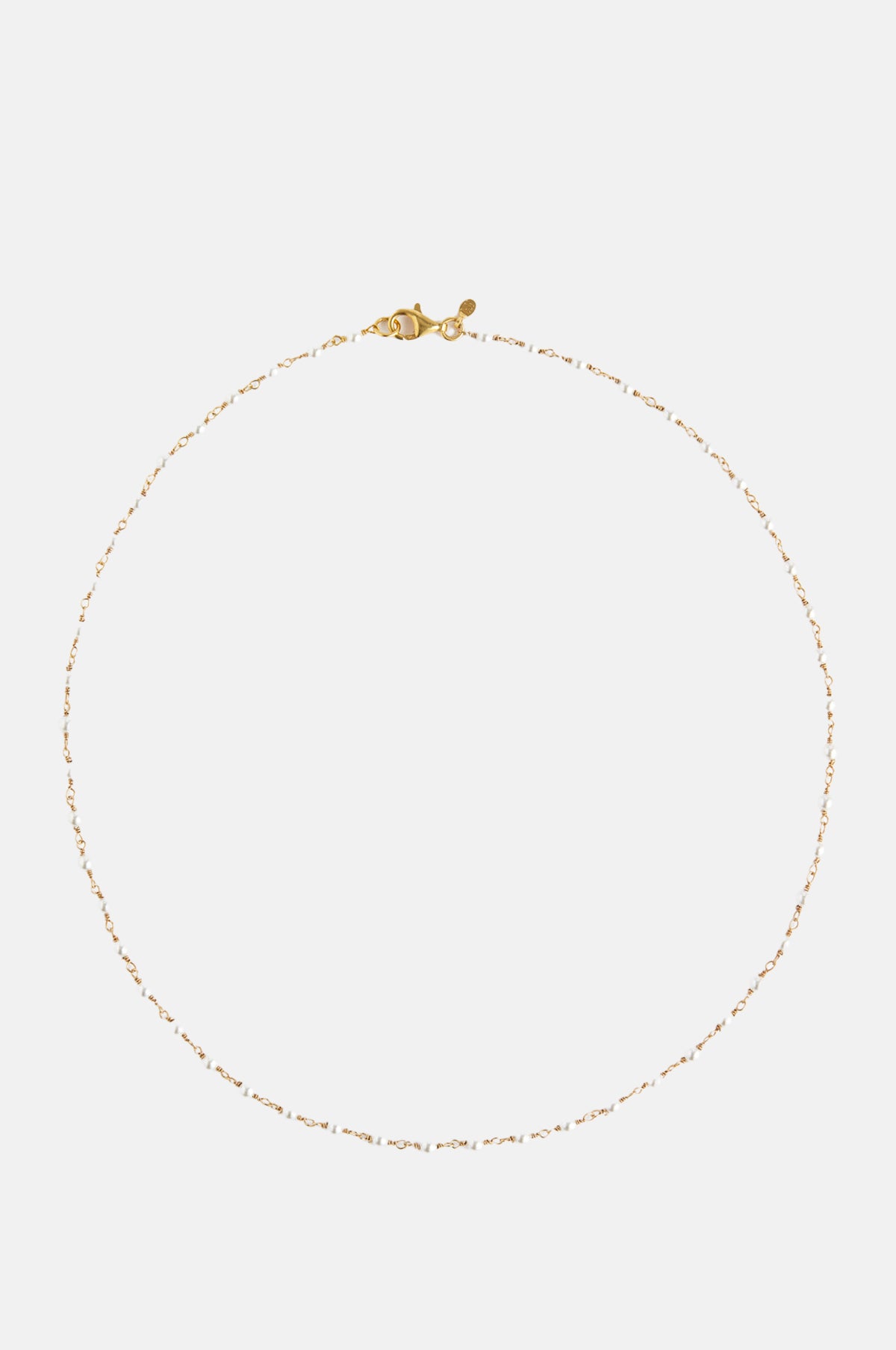 Soru Charm Pearl Necklace.