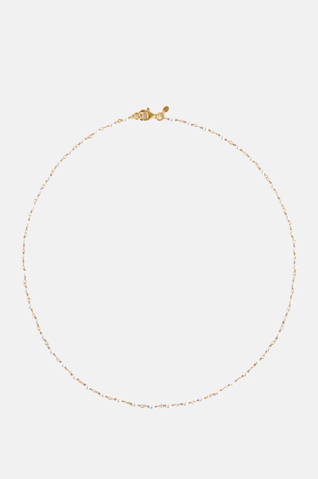 Soru Charm Pearl Necklace.