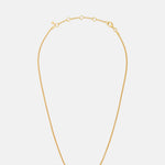 Soru Charm Rope Gold Necklace.