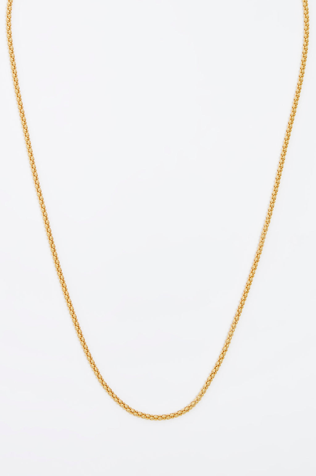 Soru Charm Rope Gold Necklace