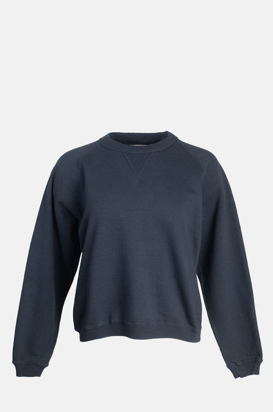 Poli'ahu Crew Neck Sweatshirt Blue Graphite