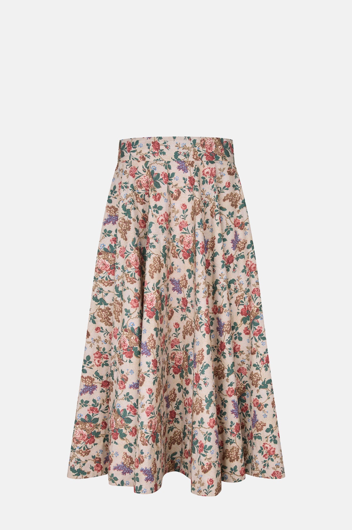 Tapis Noir Farah Cotton Skirt Rose Beige.