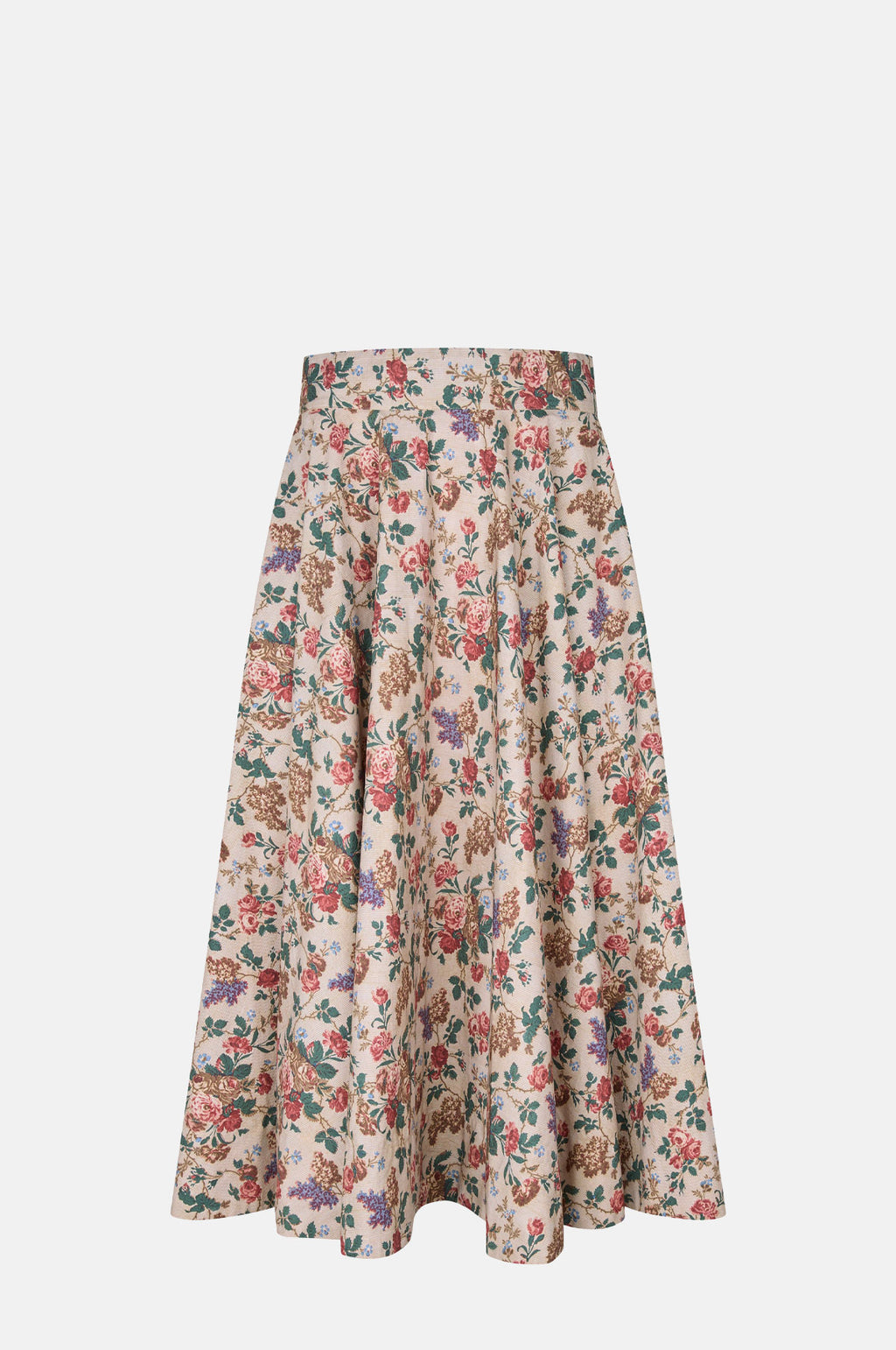 Tapis Noir Farah Cotton Skirt Rose Beige.