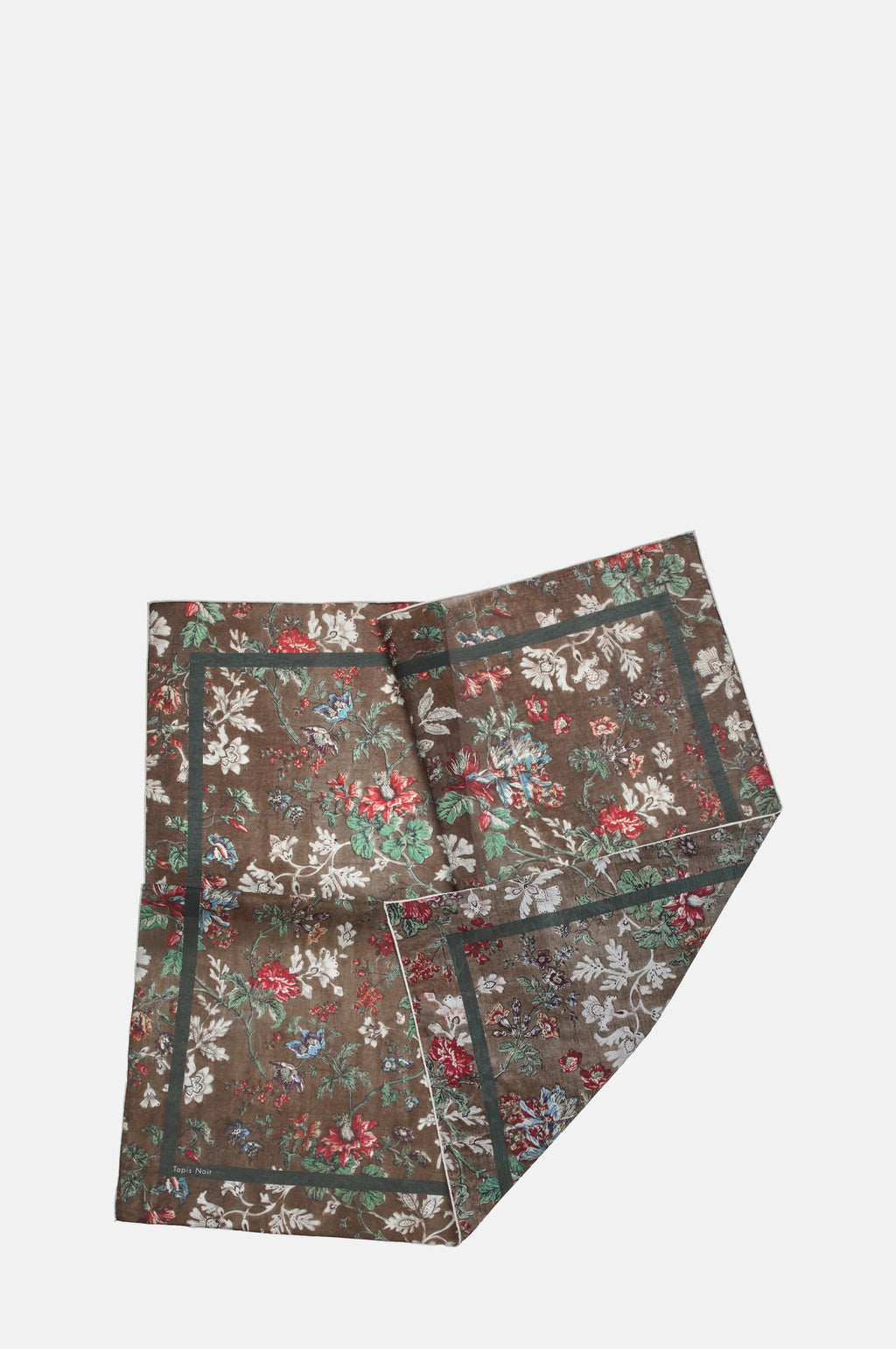 Tapis Noir Light Eliza Scarf Brown.