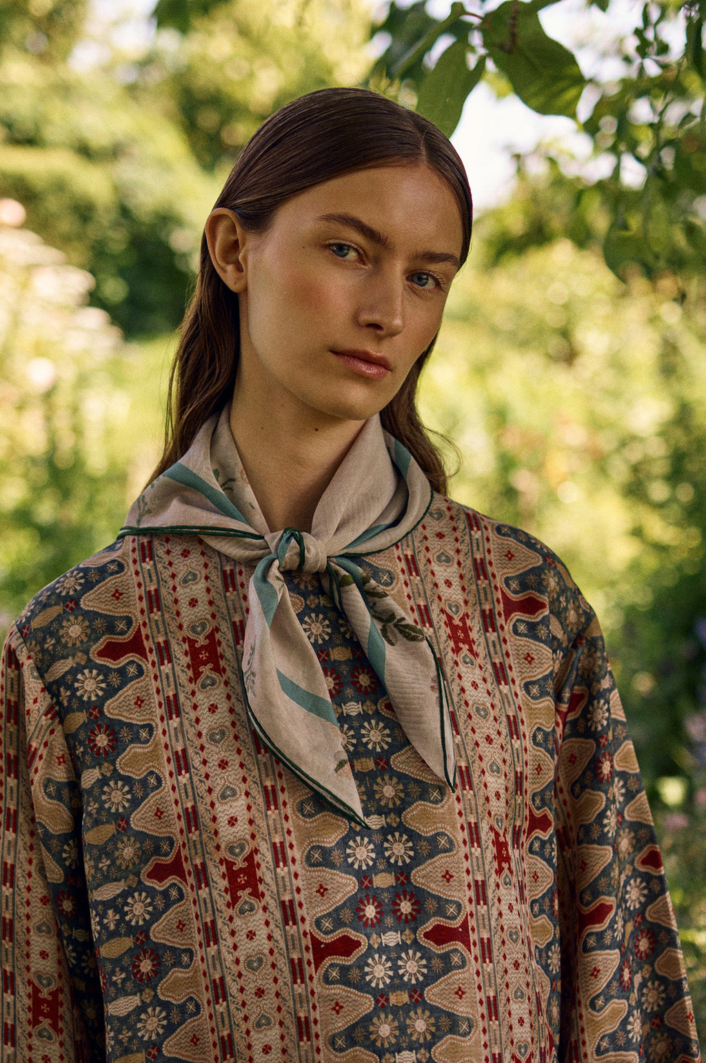 Light Emmie Scarf White