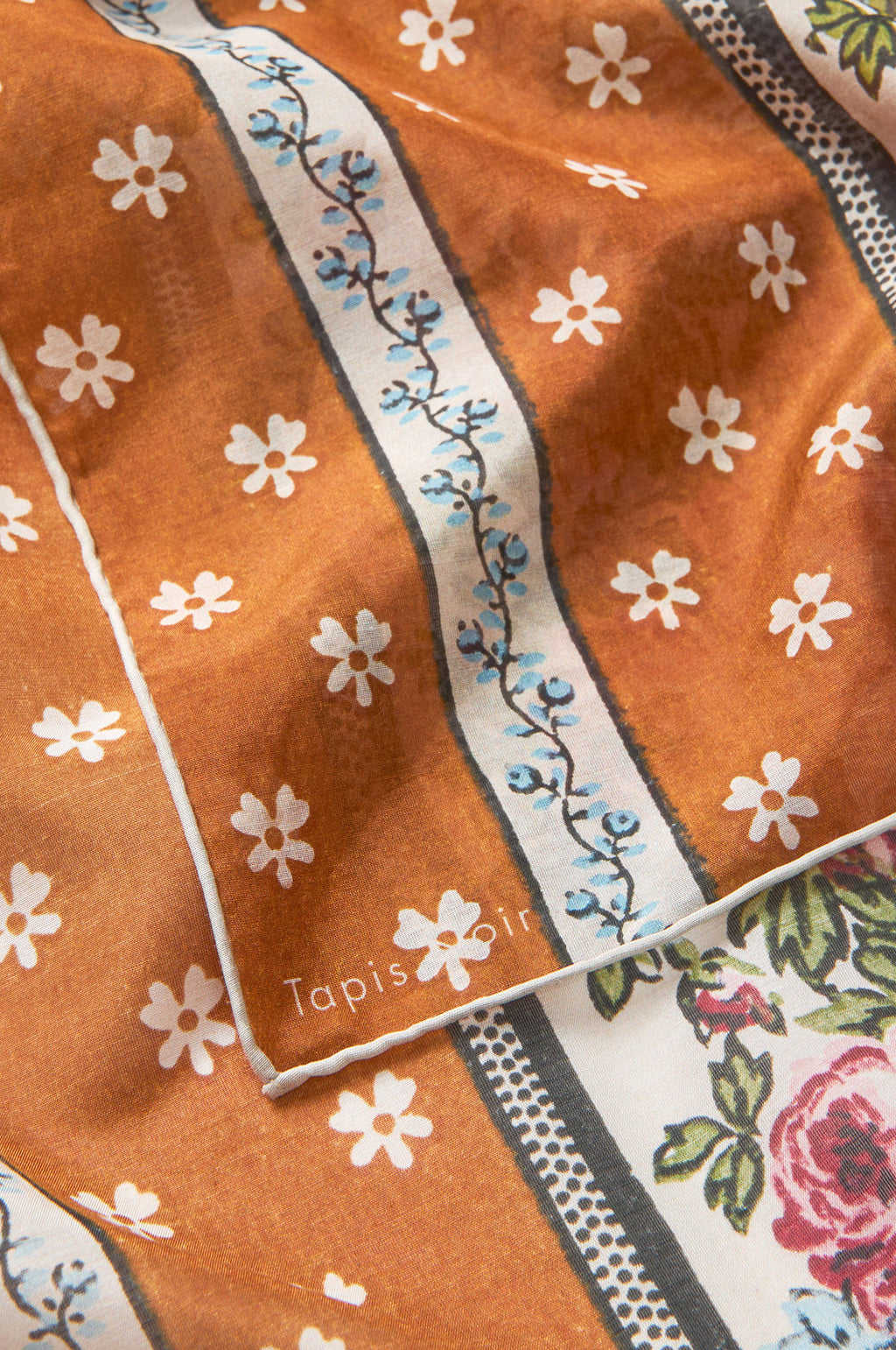 Light Small Grace Scarf Orange