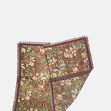 Tapis Noir Wool Small Gladys Scarf Brown.