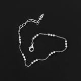 Alba Station Bracelet Silver