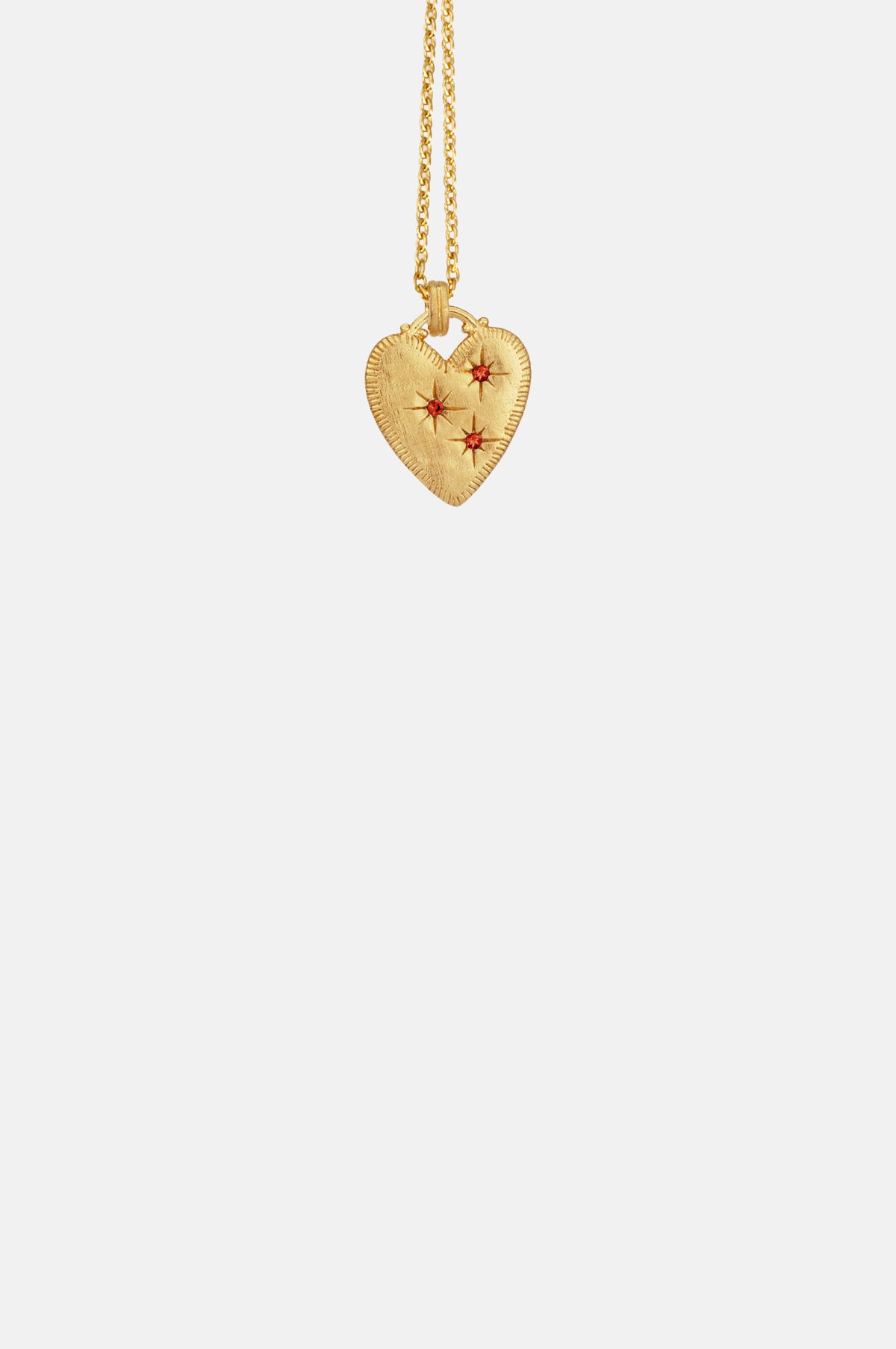 Temple of the Sun Etti Ruby Necklace Gold.