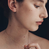 Etti Ruby Necklace Gold