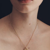 Etti Ruby Necklace Gold