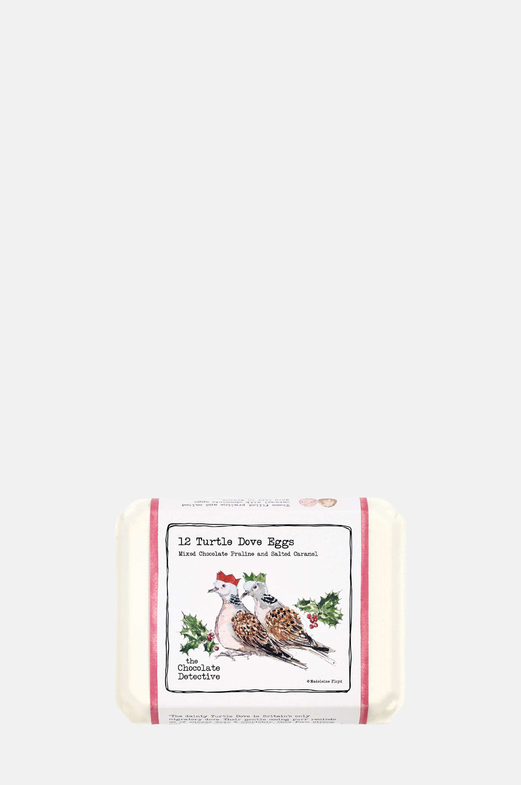 The Chocolate Detective 12 Christmas Turtle Dove Eggs.