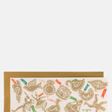 The First Snow 12 Days of Christmas Holiday Greeting Card.