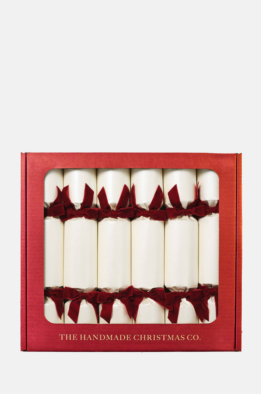 Ivory White Christmas Crackers