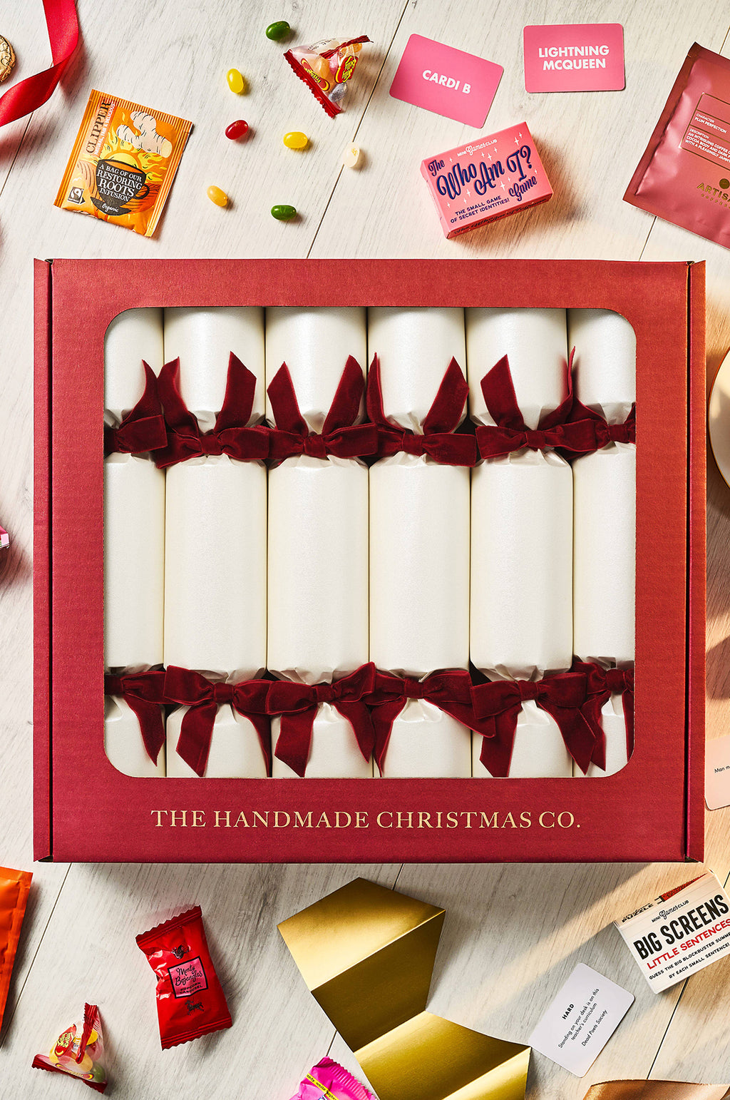 Ivory White Christmas Crackers