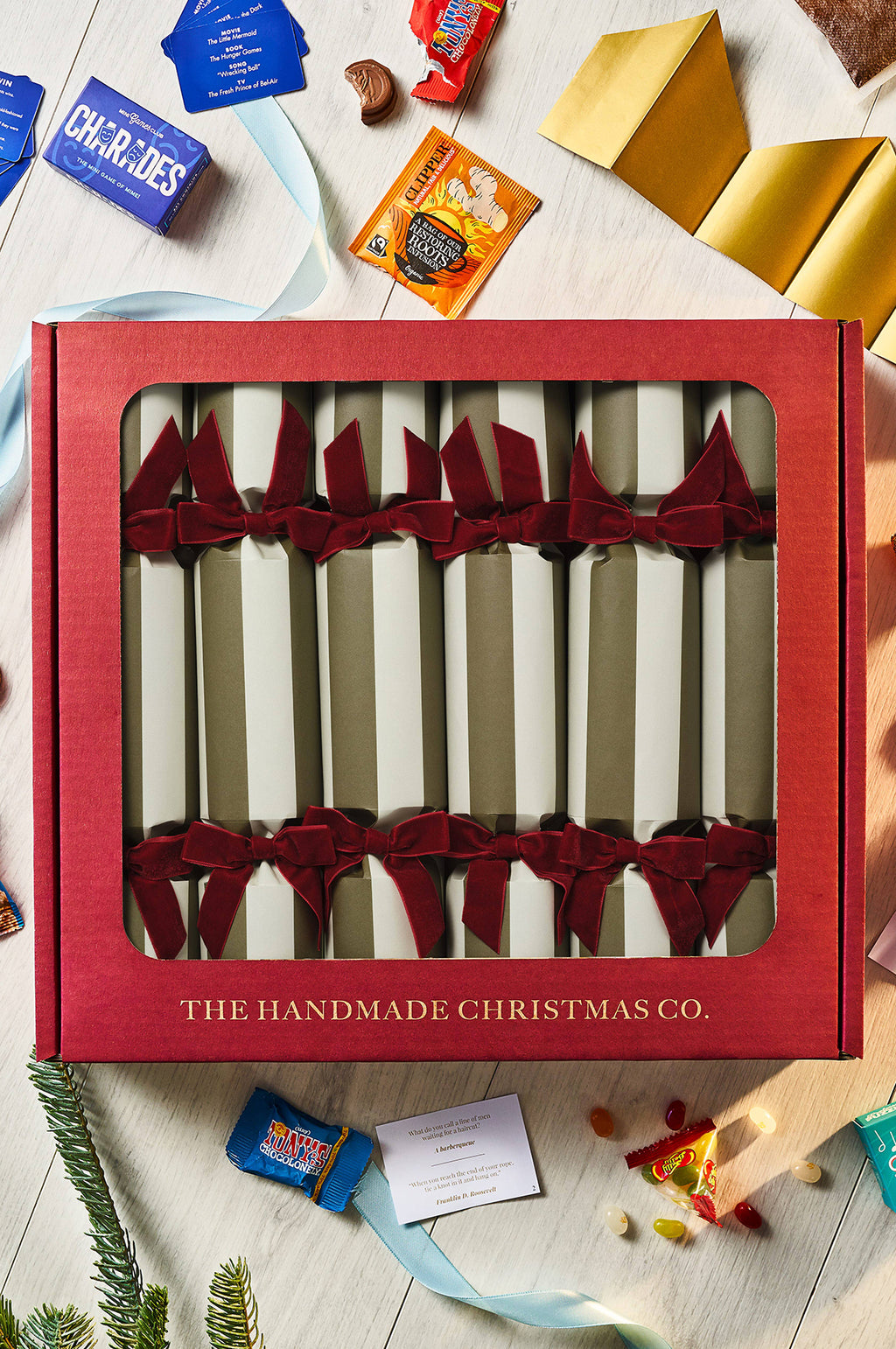 Royal Green Christmas Crackers