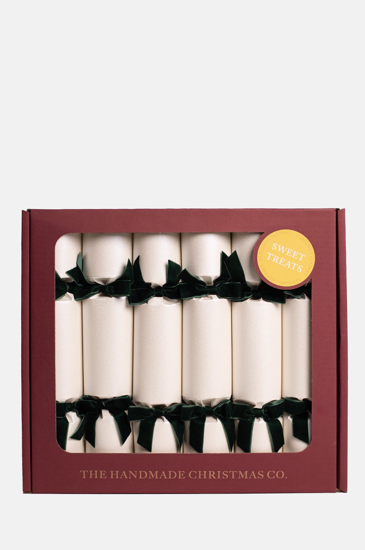 The Handmade Christmas Co White Christmss Crackers.