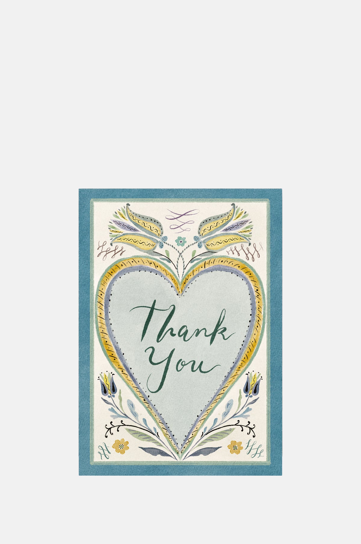The Kensington Paperie Hearts Delight Thank You Greetings Card.